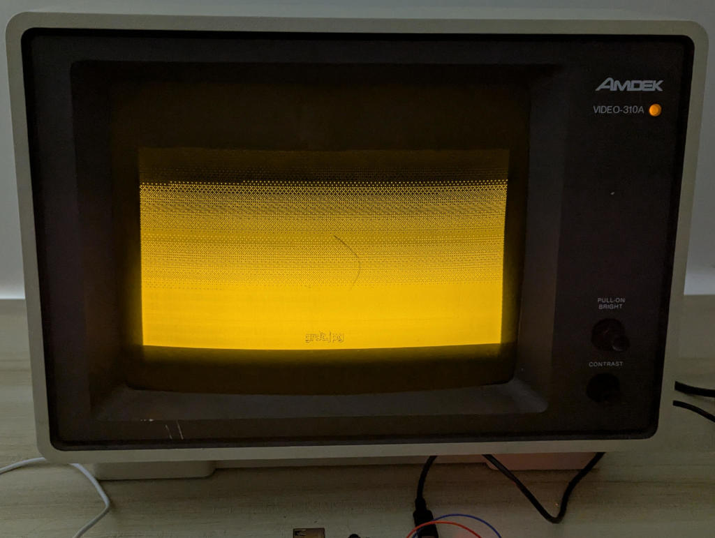 Image of a gradient that appears smoother with dithering